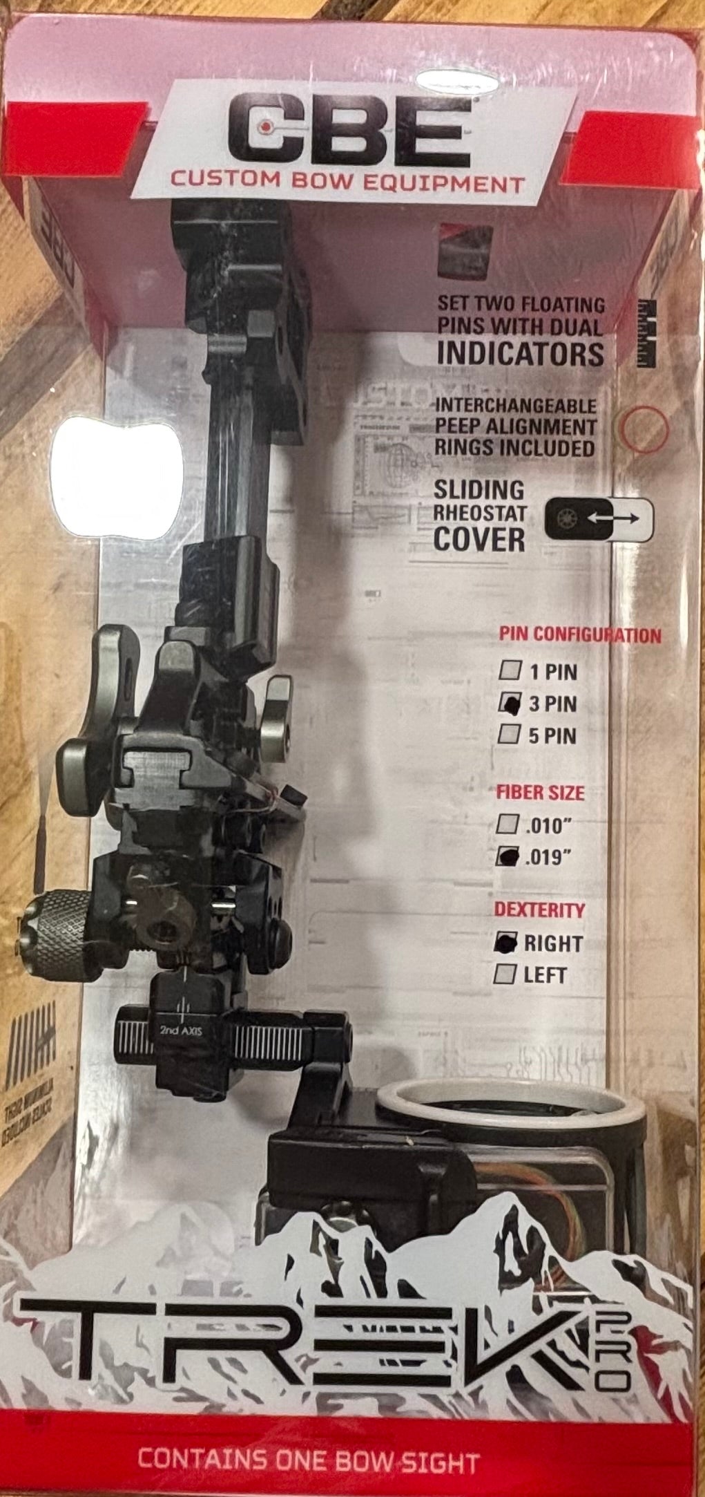 CBE trek bow sight