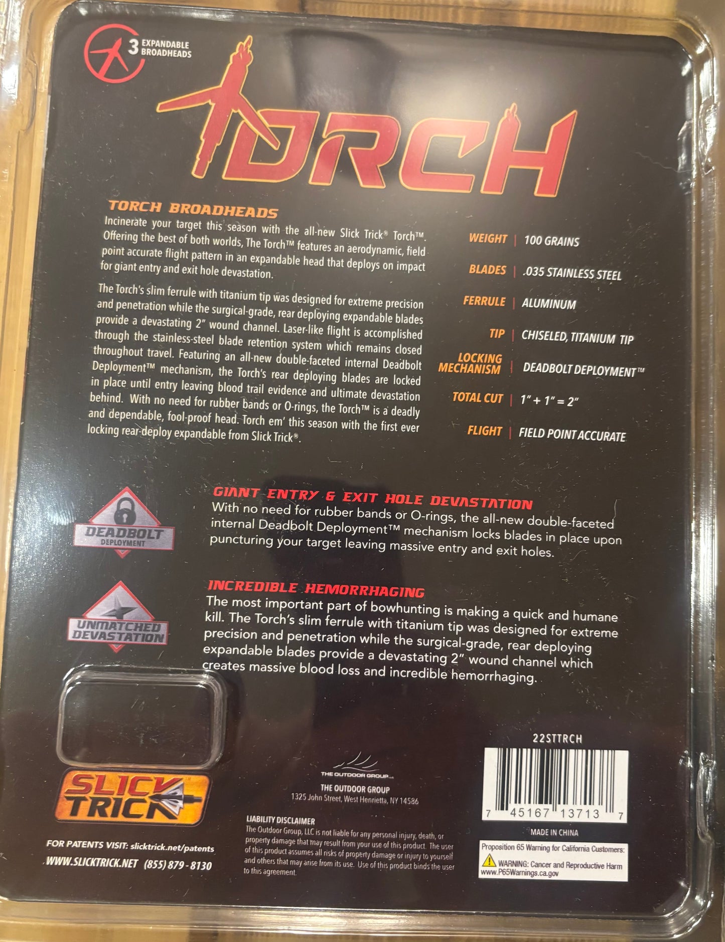 Slick trick torch
